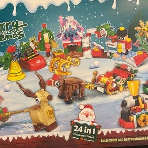 Christmas Street 24-in-1 Building Set